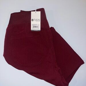 Figs Livingston High Waisted Petite Scrub Pants